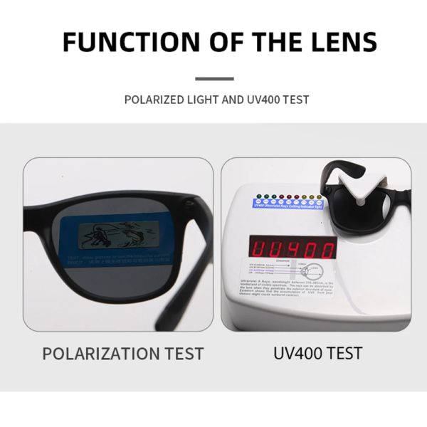 Lunettes de soleil polarisées classiques pour hommes et femmes, lunettes de pêche, lunettes de conduite, lunettes de randonnée, UV400 – Image 2