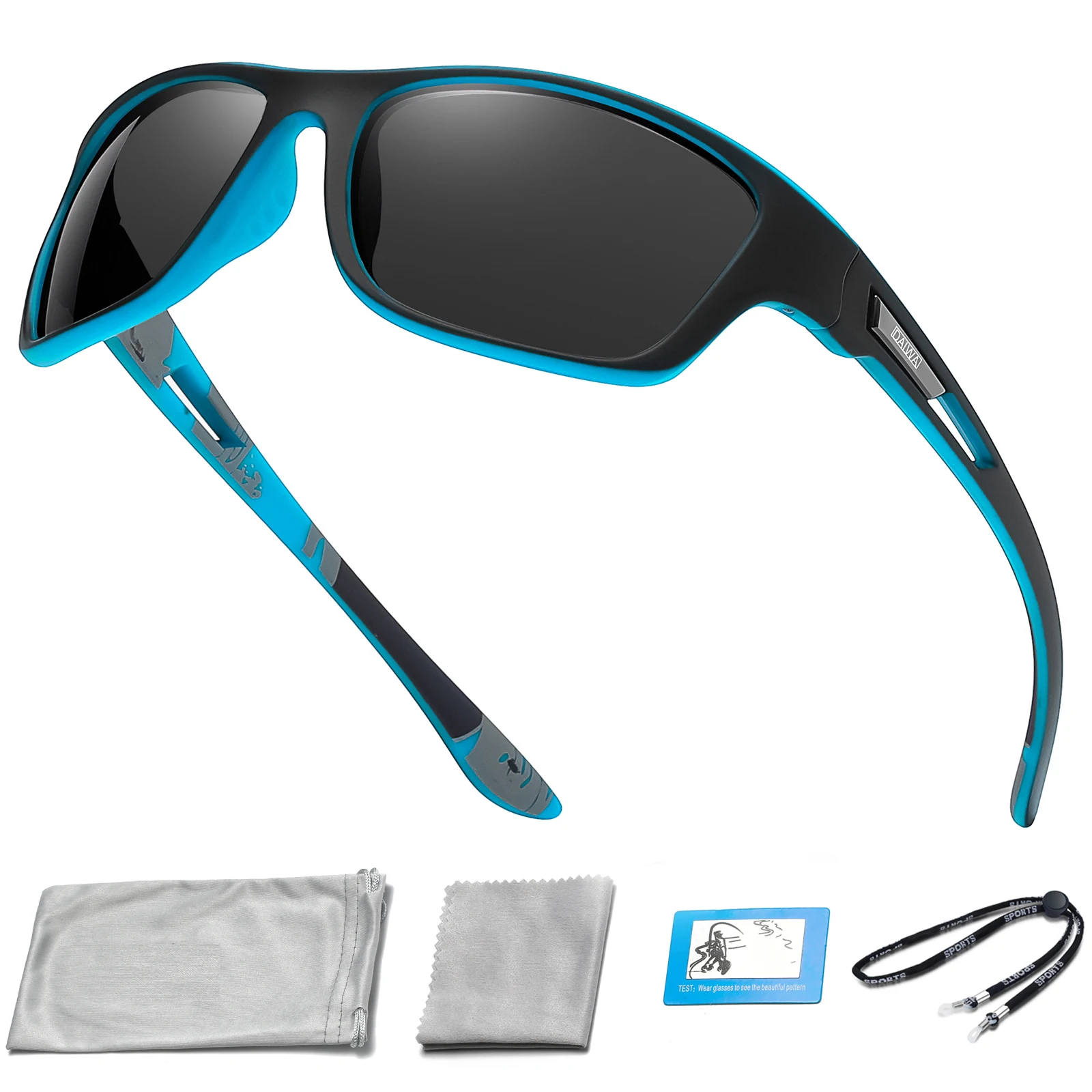 Lunettes de soleil polarisées classiques pour hommes et femmes, lunettes de pêche, lunettes de conduite, lunettes de randonnée, UV400