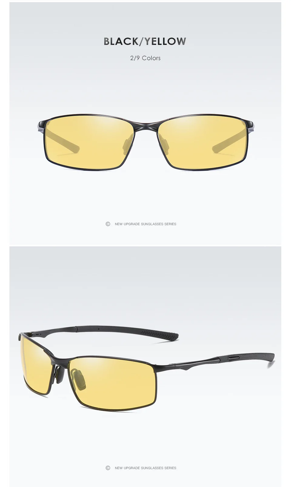 Lunettes de soleil polarisées pour la conduite, couleur, vision nocturne, cyclisme sur route