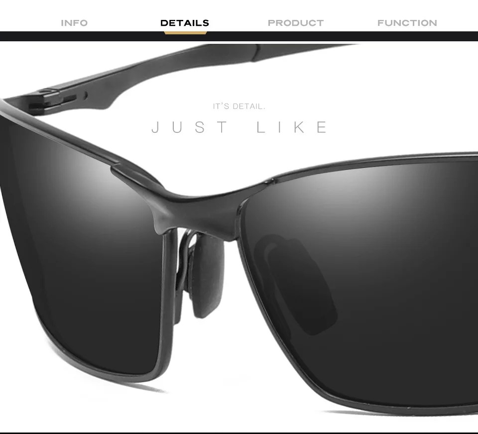 Lunettes de soleil polarisées pour la conduite, couleur, vision nocturne, cyclisme sur route