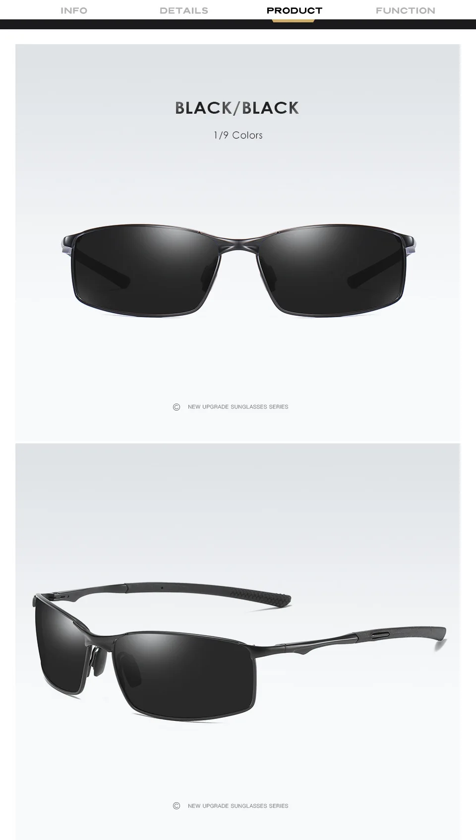Lunettes de soleil polarisées pour la conduite, couleur, vision nocturne, cyclisme sur route