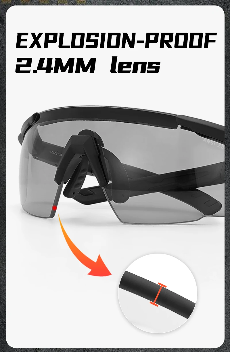 Lunettes DulGoggles coupe-vent et anti-poussière, lunettes de soleil pare-balles de tir militaire CS, lunettes d'alpinisme de moto, ensemble de 3 lentilles