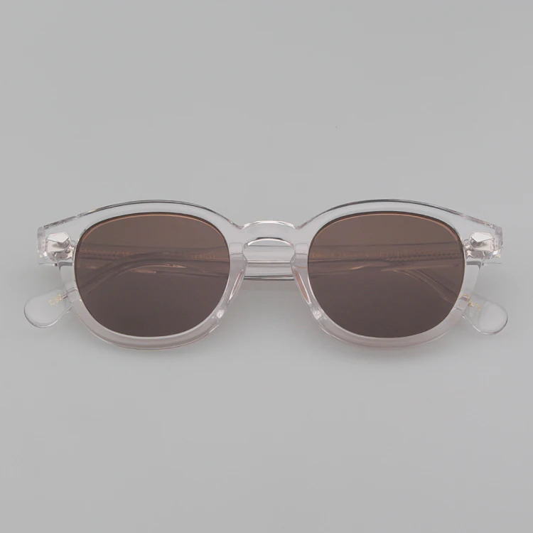 Lunettes de soleil polarisées rondes LemRish pour hommes et femmes, lunettes de vision nocturne, Johnny Depp, marque de luxe, monture en acétate vintage Lunettes de soleil polarisées rondes LemRish pour hommes et femmes, lunettes de vision nocturne, Johnny Depp, marque de luxe, monture en acétate vintage