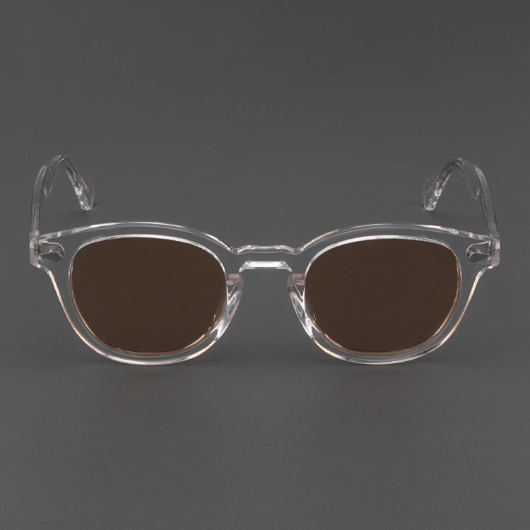 Lunettes de soleil polarisées rondes LemRish pour hommes et femmes, lunettes de vision nocturne, Johnny Depp, marque de luxe, monture en acétate vintage Lunettes de soleil polarisées rondes LemRish pour hommes et femmes, lunettes de vision nocturne, Johnny Depp, marque de luxe, monture en acétate vintage