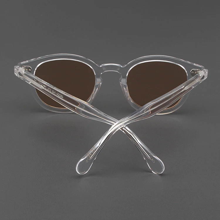 Lunettes de soleil polarisées rondes LemRish pour hommes et femmes, lunettes de vision nocturne, Johnny Depp, marque de luxe, monture en acétate vintage Lunettes de soleil polarisées rondes LemRish pour hommes et femmes, lunettes de vision nocturne, Johnny Depp, marque de luxe, monture en acétate vintage