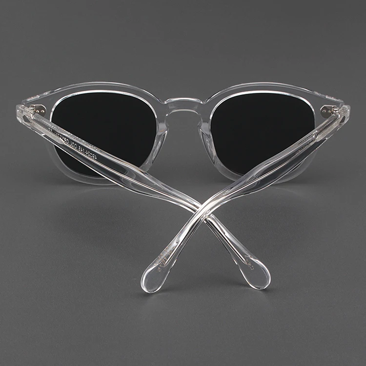 Lunettes de soleil polarisées rondes LemRish pour hommes et femmes, lunettes de vision nocturne, Johnny Depp, marque de luxe, monture en acétate vintage Lunettes de soleil polarisées rondes LemRish pour hommes et femmes, lunettes de vision nocturne, Johnny Depp, marque de luxe, monture en acétate vintage
