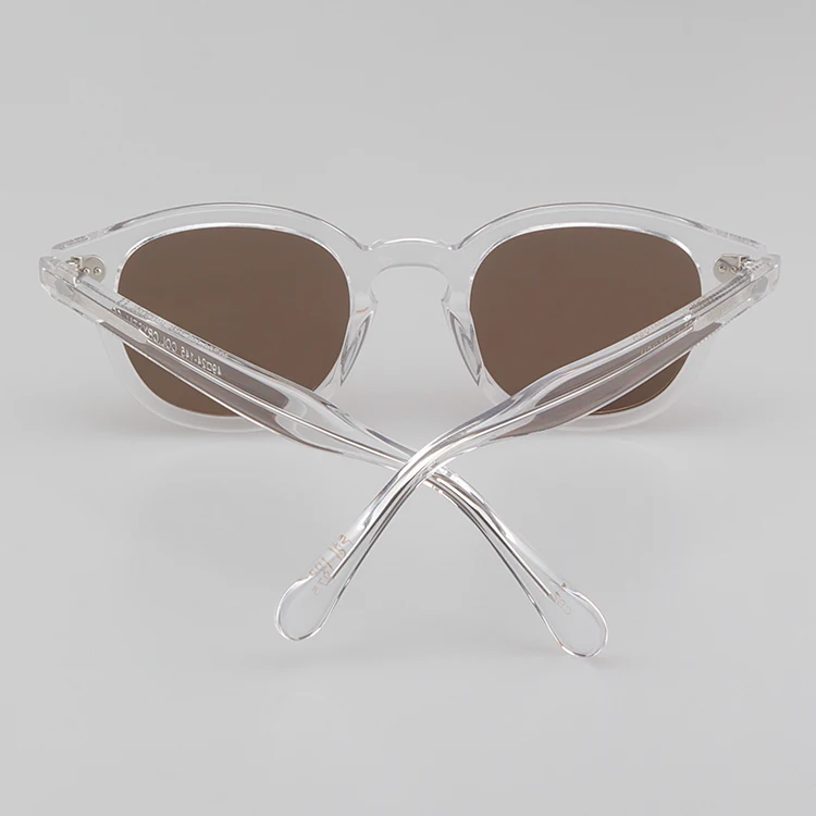 Lunettes de soleil polarisées rondes LemRish pour hommes et femmes, lunettes de vision nocturne, Johnny Depp, marque de luxe, monture en acétate vintage Lunettes de soleil polarisées rondes LemRish pour hommes et femmes, lunettes de vision nocturne, Johnny Depp, marque de luxe, monture en acétate vintage