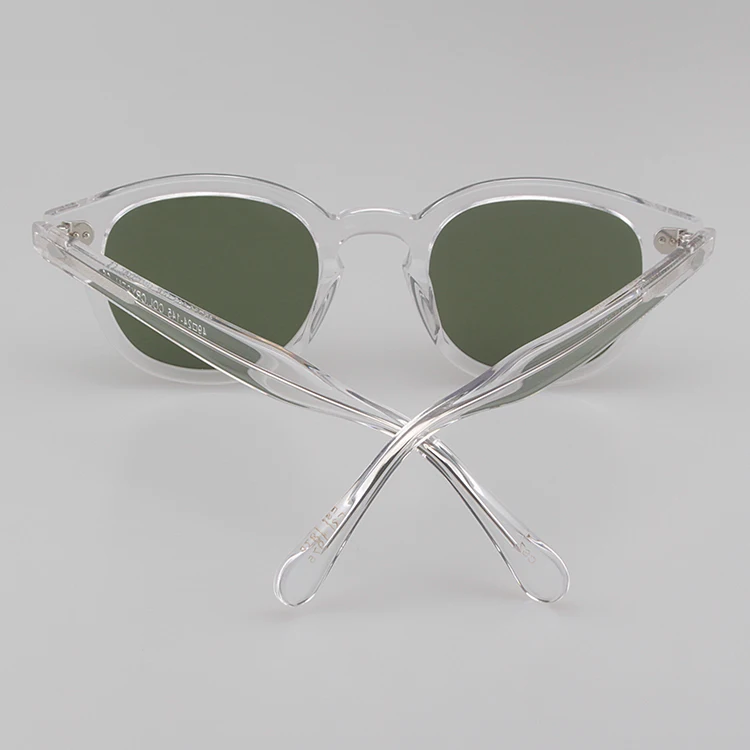Lunettes de soleil polarisées rondes LemRish pour hommes et femmes, lunettes de vision nocturne, Johnny Depp, marque de luxe, monture en acétate vintage Lunettes de soleil polarisées rondes LemRish pour hommes et femmes, lunettes de vision nocturne, Johnny Depp, marque de luxe, monture en acétate vintage