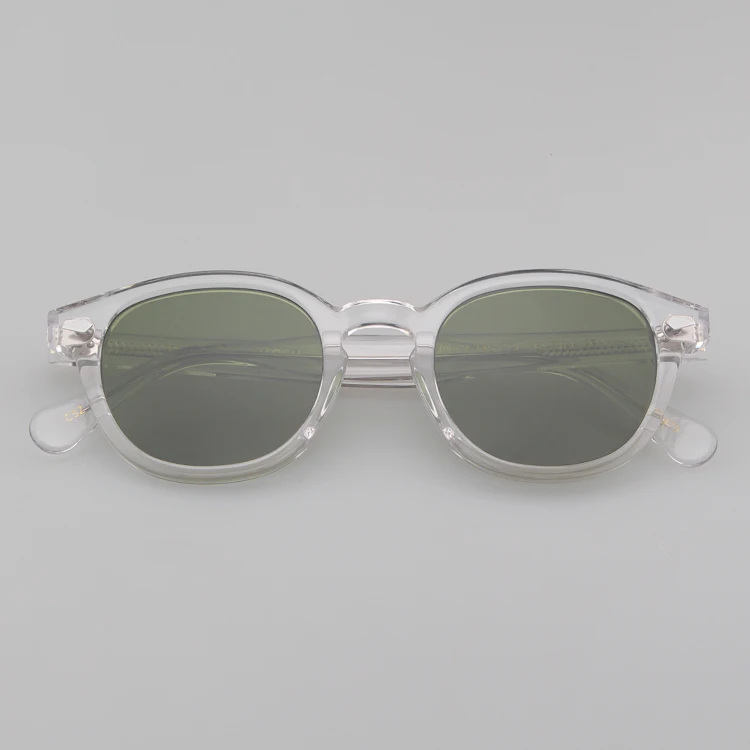 Lunettes de soleil polarisées rondes LemRish pour hommes et femmes, lunettes de vision nocturne, Johnny Depp, marque de luxe, monture en acétate vintage Lunettes de soleil polarisées rondes LemRish pour hommes et femmes, lunettes de vision nocturne, Johnny Depp, marque de luxe, monture en acétate vintage