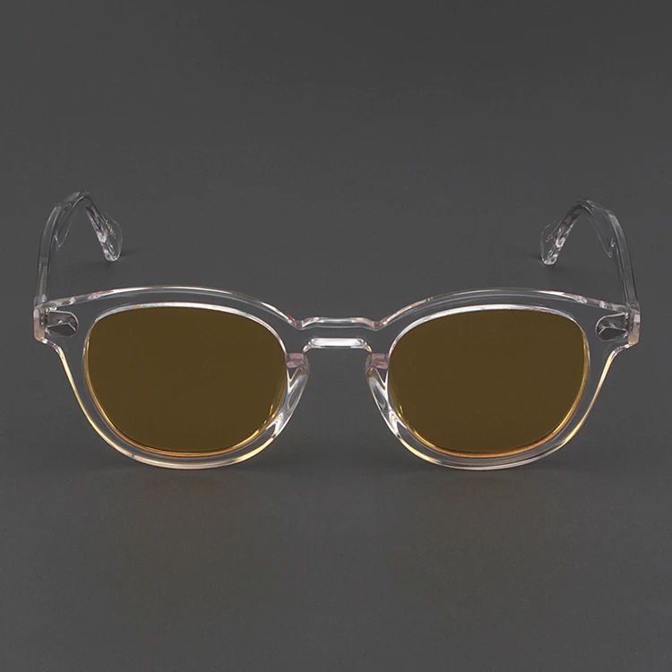 Lunettes de soleil polarisées rondes LemRish pour hommes et femmes, lunettes de vision nocturne, Johnny Depp, marque de luxe, monture en acétate vintage Lunettes de soleil polarisées rondes LemRish pour hommes et femmes, lunettes de vision nocturne, Johnny Depp, marque de luxe, monture en acétate vintage