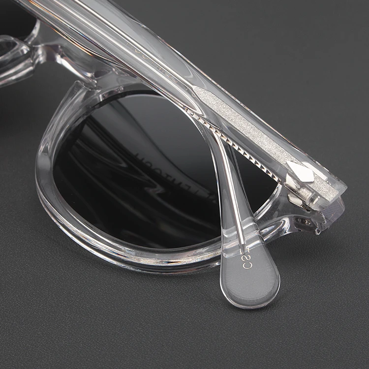 Lunettes de soleil polarisées rondes LemRish pour hommes et femmes, lunettes de vision nocturne, Johnny Depp, marque de luxe, monture en acétate vintage Lunettes de soleil polarisées rondes LemRish pour hommes et femmes, lunettes de vision nocturne, Johnny Depp, marque de luxe, monture en acétate vintage
