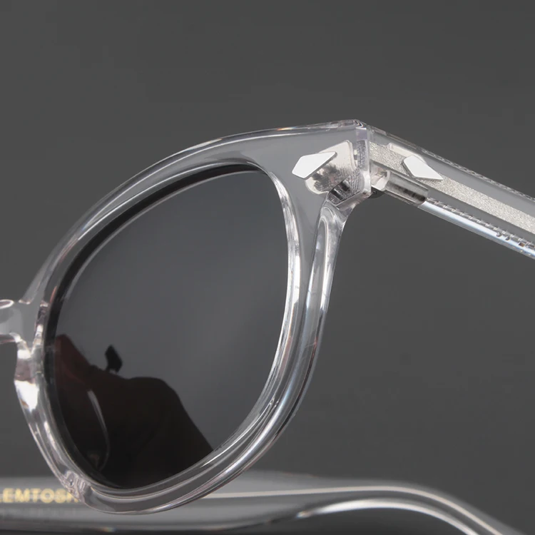 Lunettes de soleil polarisées rondes LemRish pour hommes et femmes, lunettes de vision nocturne, Johnny Depp, marque de luxe, monture en acétate vintage Lunettes de soleil polarisées rondes LemRish pour hommes et femmes, lunettes de vision nocturne, Johnny Depp, marque de luxe, monture en acétate vintage