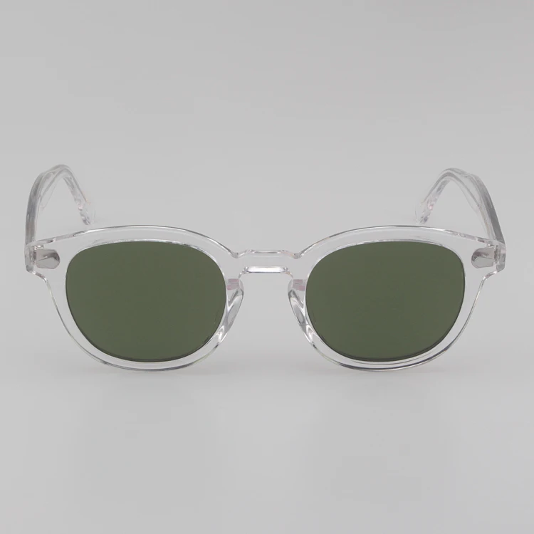 Lunettes de soleil polarisées rondes LemRish pour hommes et femmes, lunettes de vision nocturne, Johnny Depp, marque de luxe, monture en acétate vintage Lunettes de soleil polarisées rondes LemRish pour hommes et femmes, lunettes de vision nocturne, Johnny Depp, marque de luxe, monture en acétate vintage