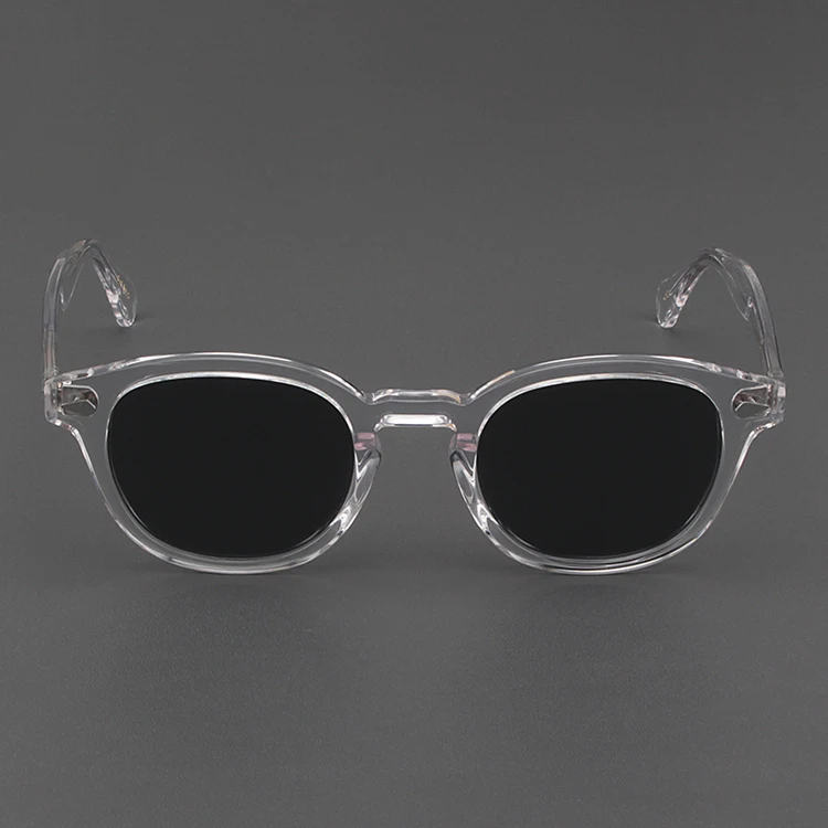 Lunettes de soleil polarisées rondes LemRish pour hommes et femmes, lunettes de vision nocturne, Johnny Depp, marque de luxe, monture en acétate vintage Lunettes de soleil polarisées rondes LemRish pour hommes et femmes, lunettes de vision nocturne, Johnny Depp, marque de luxe, monture en acétate vintage