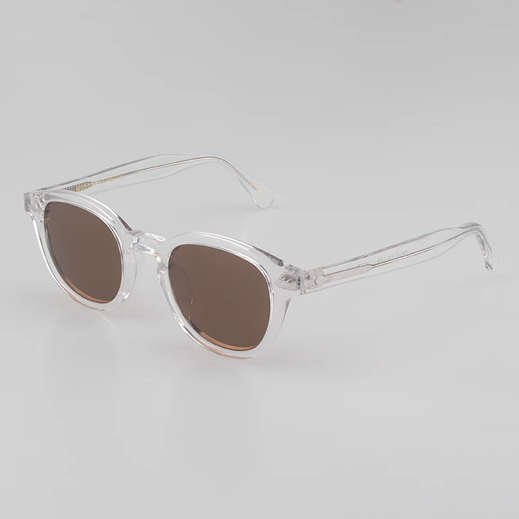 Lunettes de soleil polarisées rondes LemRish pour hommes et femmes, lunettes de vision nocturne, Johnny Depp, marque de luxe, monture en acétate vintage Lunettes de soleil polarisées rondes LemRish pour hommes et femmes, lunettes de vision nocturne, Johnny Depp, marque de luxe, monture en acétate vintage
