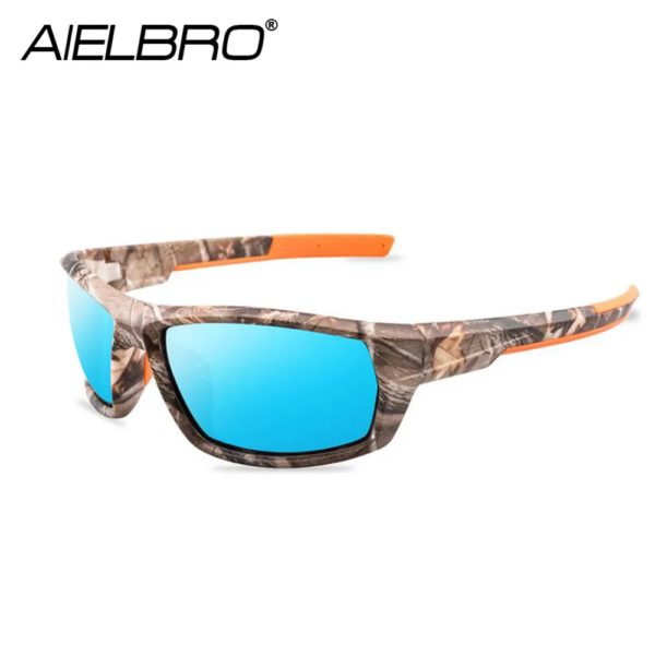 Lunettes de soleil polarisées Camouflage, pour sport de plein air, randonnée, pêche, course à pied, pour hommes, 2020 – Image 2