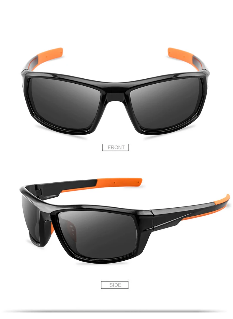 Lunettes de soleil polarisées Camouflage, pour sport de plein air, randonnée, pêche, course à pied, pour hommes, 2020