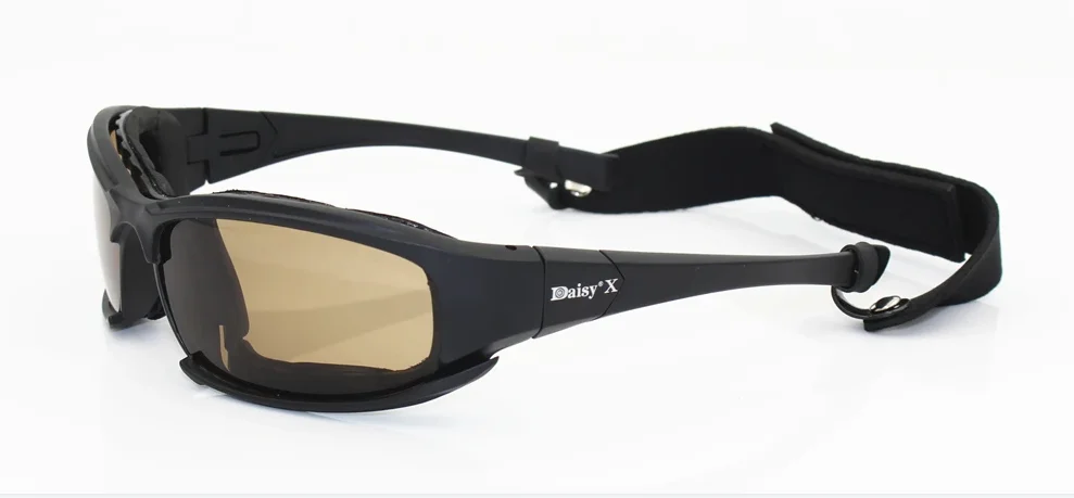 Destroy AndrDul-Lunettes polarisées militaires pour hommes, lunettes de soleil de l'armée avec 4 lentilles, boîte d'origine, lunettes de randonnée, lunettes de tir