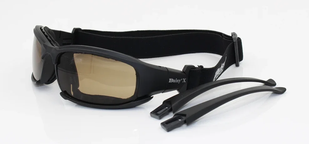 Destroy AndrDul-Lunettes polarisées militaires pour hommes, lunettes de soleil de l'armée avec 4 lentilles, boîte d'origine, lunettes de randonnée, lunettes de tir