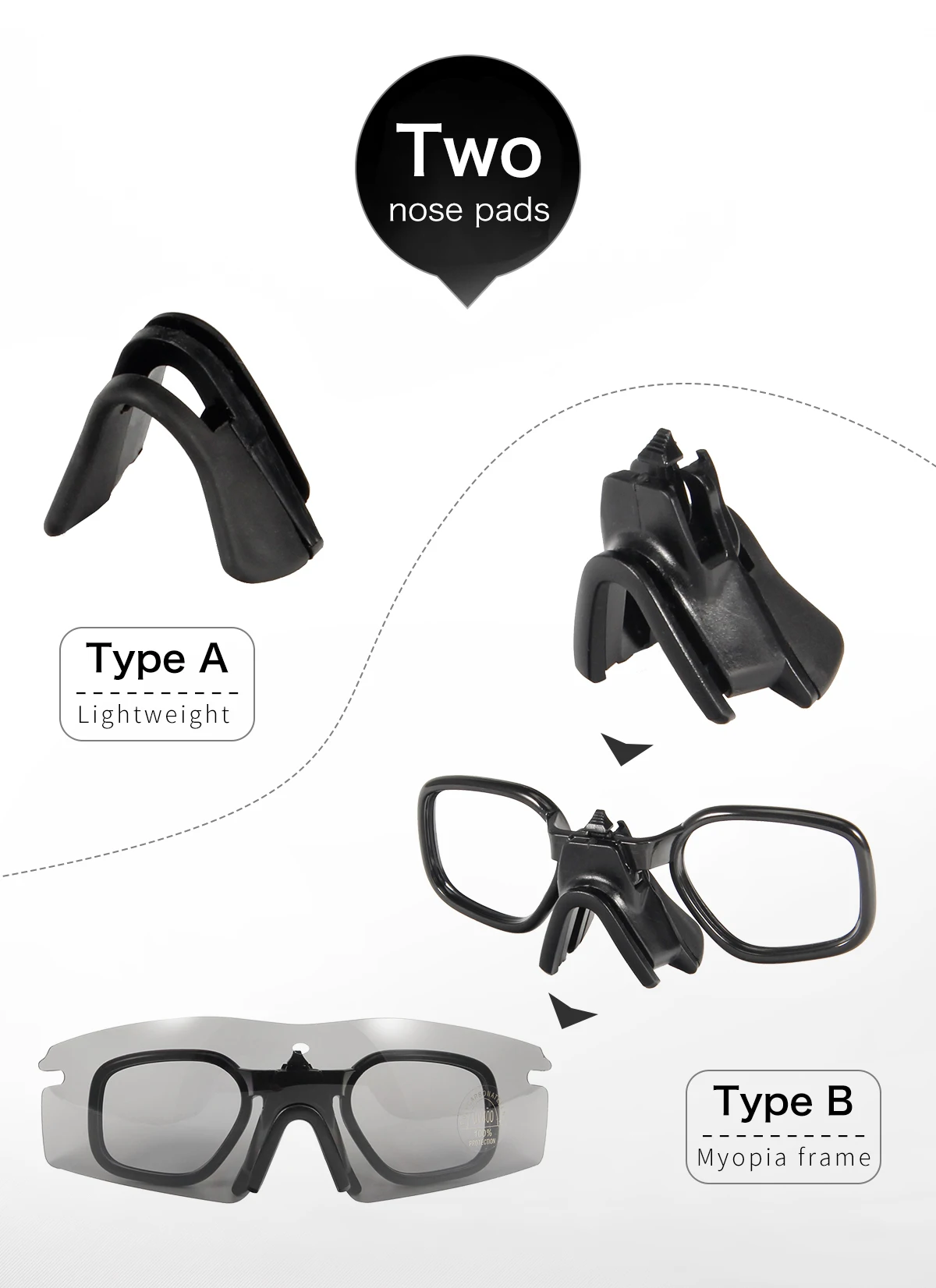 Lunettes de Protection balistique de l'armée 3.0 pour homme et femme, lunettes de tir de Paintball, lunettes de soleil polarisées de cyclisme et vtt Lunettes de Protection balistique de l'armée 3.0 pour homme et femme, lunettes de tir de Paintball, lunettes de soleil polarisées de cyclisme et vtt