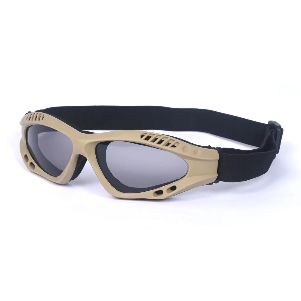 Lunettes de soleil militaires fanatiques pour hommes, lunettes d'entraînement au tir, lunettes de sport coupe-vent