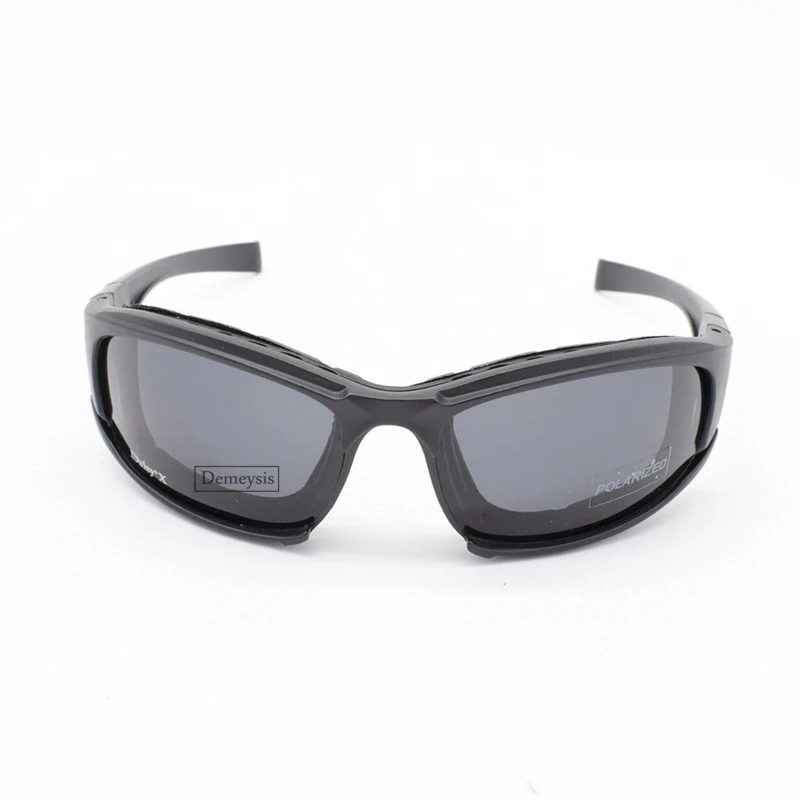 Destroy AndrDul-Lunettes de soleil polarisées pour hommes, lunettes de sport de plein air, lunettes de soleil avec 4 lentilles, boîte d'origine, lunettes de randonnée, lunettes de tir