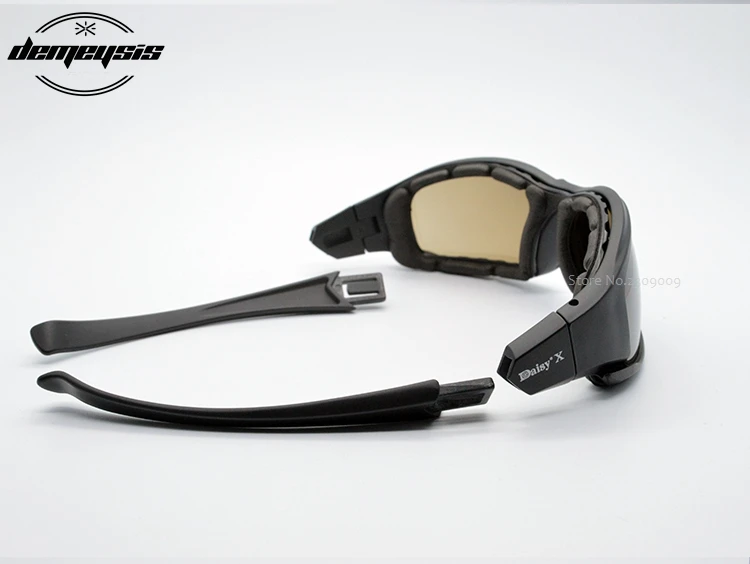 Destroy AndrDul-Lunettes de soleil polarisées pour hommes, lunettes de sport de plein air, lunettes de soleil avec 4 lentilles, boîte d'origine, lunettes de randonnée, lunettes de tir