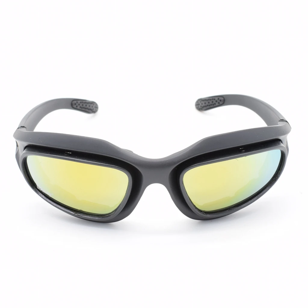 Destroy AndrDul-Lunettes de soleil polarisées pour hommes, lunettes de sport de plein air, lunettes de soleil avec 4 lentilles, boîte d'origine, lunettes de randonnée, lunettes de tir