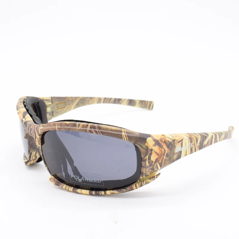 Destroy AndrDul-Lunettes de soleil polarisées pour hommes, lunettes de sport de plein air, lunettes de soleil avec 4 lentilles, boîte d'origine, lunettes de randonnée, lunettes de tir
