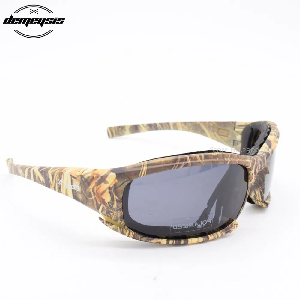 Destroy AndrDul-Lunettes de soleil polarisées pour hommes, lunettes de sport de plein air, lunettes de soleil avec 4 lentilles, boîte d'origine, lunettes de randonnée, lunettes de tir
