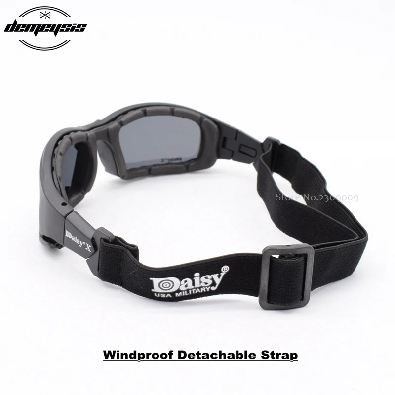 Destroy AndrDul-Lunettes de soleil polarisées pour hommes, lunettes de sport de plein air, lunettes de soleil avec 4 lentilles, boîte d'origine, lunettes de randonnée, lunettes de tir
