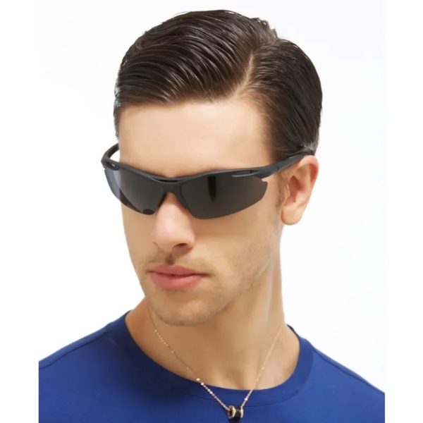 Lunettes de soleil polarisées de sport ultralégères pour hommes, lunettes de soleil de conduite pour hommes, lunettes d'extérieur anti-UV – Image 5