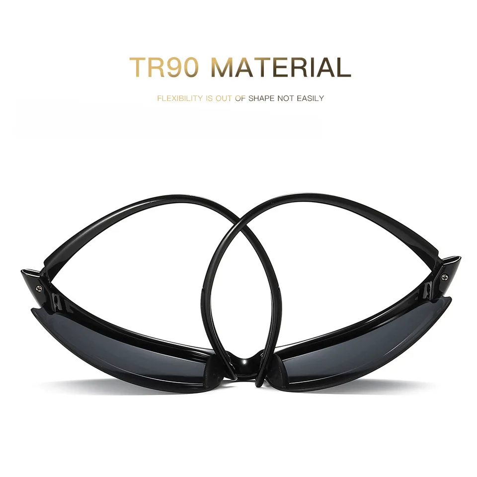 Lunettes de soleil polarisées ultralégères pour hommes, lunettes de soleil militaires pour hommes, lunettes de conduite, lunettes de soleil, lunettes, Top TR90, anti-UV, 2024