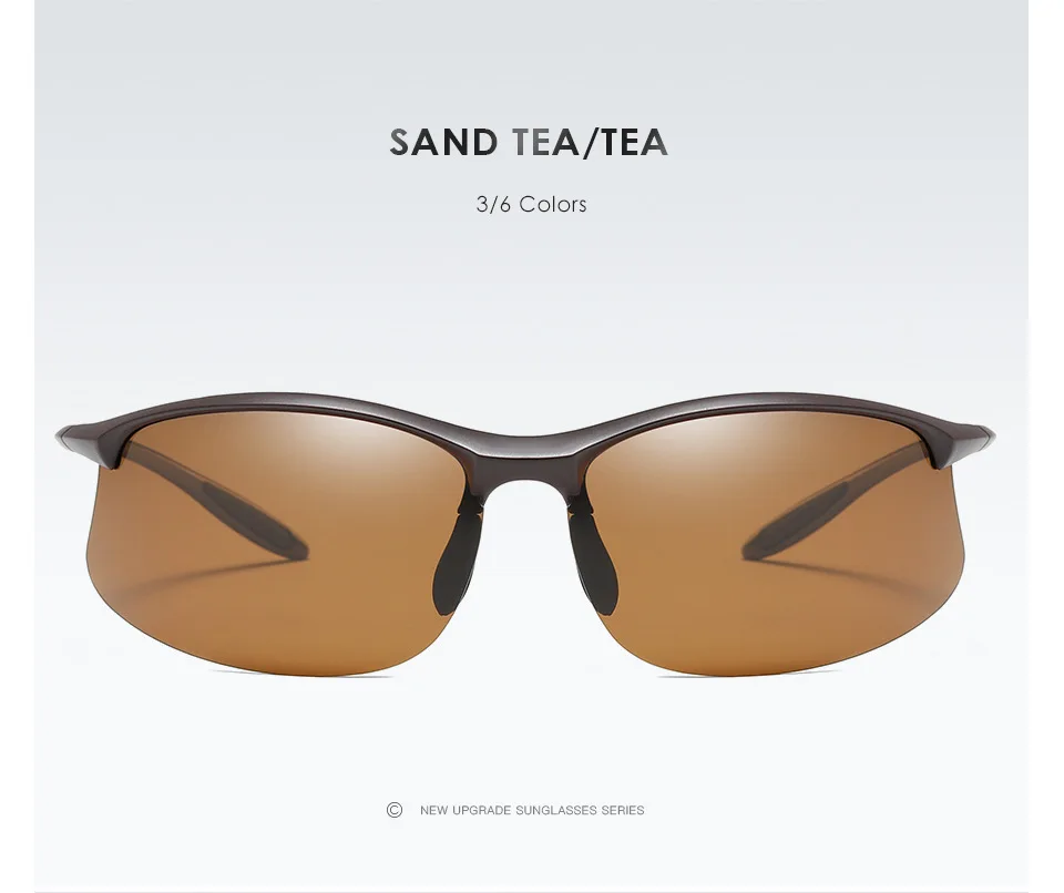 Lunettes de soleil polarisées ultralégères pour hommes, lunettes de soleil militaires pour hommes, lunettes de conduite, lunettes de soleil, lunettes, Top TR90, anti-UV, 2024