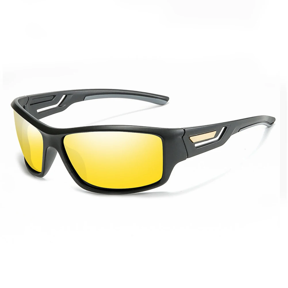 Lunettes de soleil polarisées pour hommes, créateur HD, lunettes de soleil de conduite, mode masculine, lunettes de pêche, UV400 pour Gafas D343, vélo, moto, conducteurs de voiture