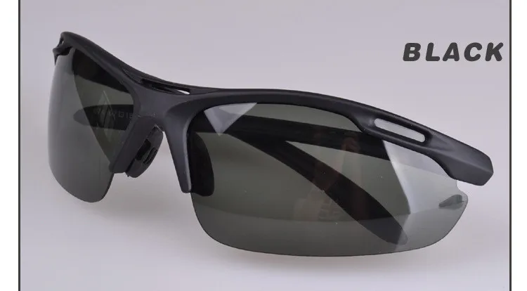 Lunettes de soleil polarisées de sport ultralégères pour hommes, lunettes de soleil de conduite pour hommes, lunettes de plein air militaires, anti-UV