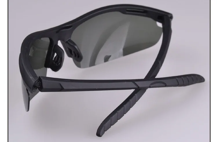 Lunettes de soleil polarisées de sport ultralégères pour hommes, lunettes de soleil de conduite pour hommes, lunettes de plein air militaires, anti-UV