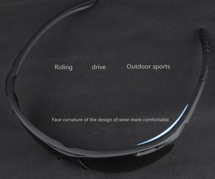 Lunettes de soleil polarisées de sport ultralégères pour hommes, lunettes de soleil de conduite pour hommes, lunettes de plein air militaires, anti-UV