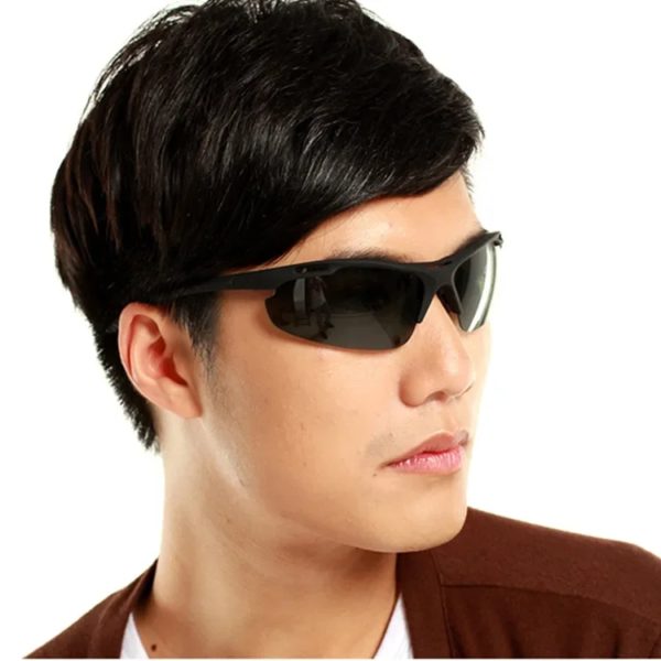 Lunettes de soleil polarisées de sport ultralégères pour hommes, lunettes de soleil de conduite pour hommes, lunettes de plein air militaires, anti-UV – Image 2
