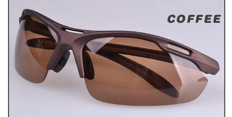 Lunettes de soleil polarisées de sport ultralégères pour hommes, lunettes de soleil de conduite pour hommes, lunettes de plein air militaires, anti-UV