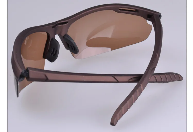 Lunettes de soleil polarisées de sport ultralégères pour hommes, lunettes de soleil de conduite pour hommes, lunettes de plein air militaires, anti-UV