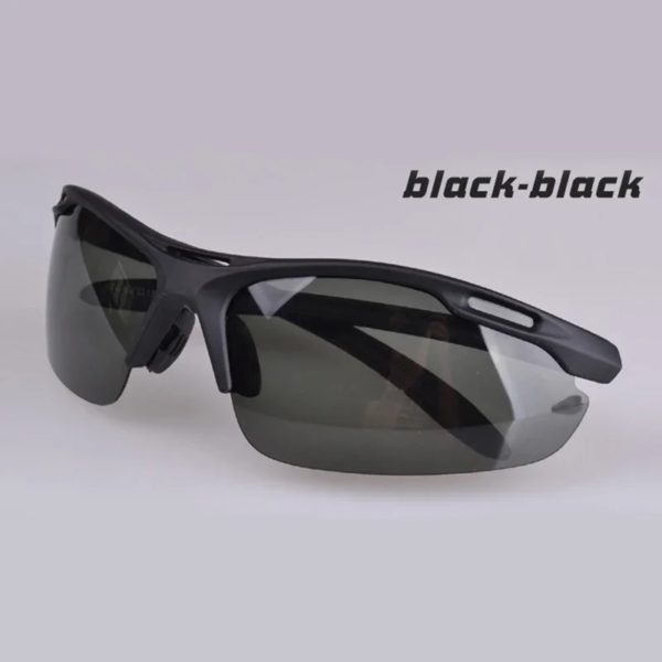 Lunettes de soleil polarisées de sport ultralégères pour hommes, lunettes de soleil de conduite pour hommes, lunettes de plein air militaires, anti-UV – Image 5