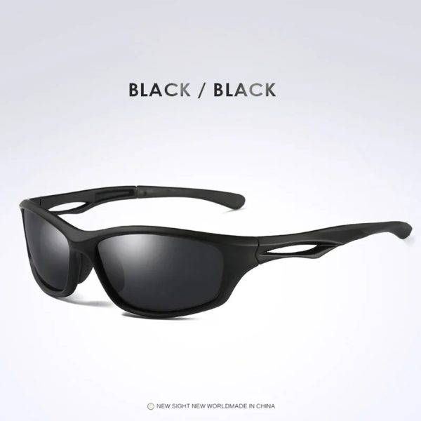 Lunettes de soleil polarisées pour hommes, lunettes de soleil d'extérieur, lunettes de conduite, design de marque masculine, lunettes militaires, 2024 – Image 4
