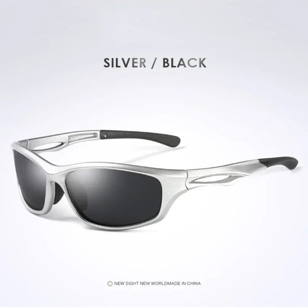 Lunettes de soleil polarisées pour hommes, lunettes de soleil d'extérieur, lunettes de conduite, design de marque masculine, lunettes militaires, 2024 – Image 3