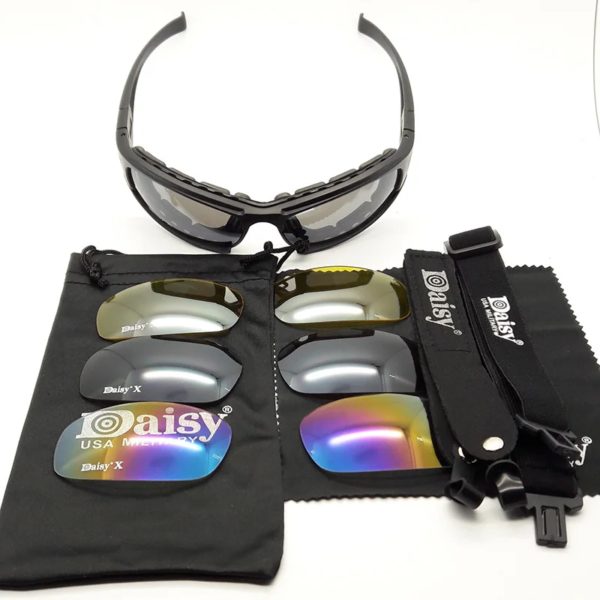 Destroy AndrX7-Lunettes de soleil polarisées pour homme, style militaire, pour jeu de guerre dans le désert, DulYQ162 – Image 3