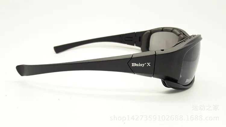Destroy AndrX7-Lunettes de soleil polarisées pour homme, style militaire, pour jeu de guerre dans le désert, DulYQ162
