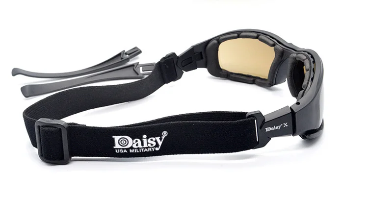Destroy AndrX7-Lunettes de soleil polarisées pour homme, style militaire, pour jeu de guerre dans le désert, DulYQ162