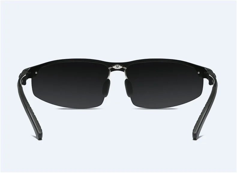 Lunettes de soleil en aluminium et magnésium pour hommes, polariseur à changement de couleur pour la conduite, 3121 Lunettes de soleil en aluminium et magnésium pour hommes, polariseur à changement de couleur pour la conduite, 3121