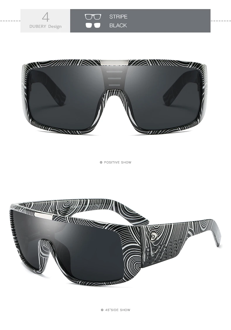 DUBERY-Lunettes de soleil rétro colorées pour hommes, lunettes de soleil pour hommes, marque de mode, miroir de luxe, respirantes, UV400