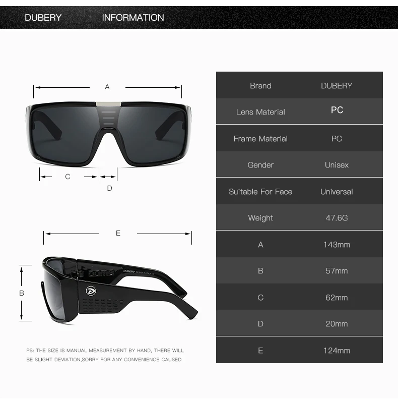 DUBERY-Lunettes de soleil rétro colorées pour hommes, lunettes de soleil pour hommes, marque de mode, miroir de luxe, respirantes, UV400